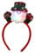 Weihnachts Stirnband mit LED Weihnachtsmann Haarreif Lustige Geweih Haarreif Schneemann Haarbänder mit LED Kopfbedeckung Stirnband Rentier Geweih Headbands mit LED für Weihnachten Halloween