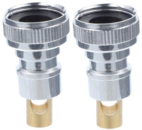 OUNONA 2pcs Faucet Connector for Washing Machine Long Hose Extension Drop Mechanism and Auto-