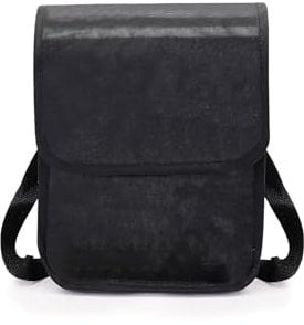 FuninCrea Lenkertasche Fahrrad Wasserdicht Fahrradtaschen mit Doppellagigen Aufbewahrungsfächern, Fahrradtasche Lenker Stereoskopisch Fahrrad Tasche Lenkertasche Vielseitiges Fahrradzubehör (Schwarz)