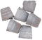 Gadpiparty 6 Stk fester Keil Eisenkeile Keil für Hammer Eisenwerkzeug Befestigungs Keile Werkzeugkeil Werkzeuggriffkeil Hammerstielkeil Axtkeilkegel Reparatur des Hammerstiels Spaltkeil Grey