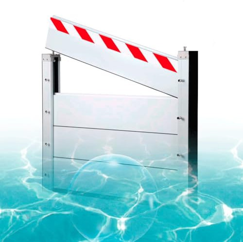 Hochwasserschutz Wasserabweiser, Hochwasserschutz Bei Türen, Mobile Hochwasserschutz Barriere, Hochwasserschutz Für Kellerfenster, Anti-Hochwasser-Schutzsystem HXQSL(150x60cm)