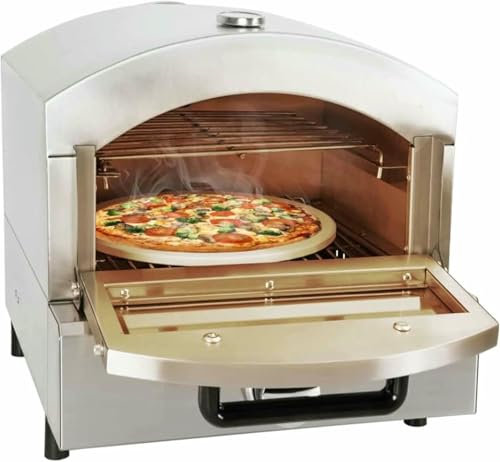 Commercial Electric Pizza Oven With Single Or Double Drawer Pizza Toaster Countertop Stainless Steel Multipurpose For Home And Restaurant Use