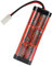 RiToEasysports Remplacement de la Batterie de 5000mAh Ni MH, 7,2 V Haute capacité avec Connecteur pour la Voiture RC (Black)