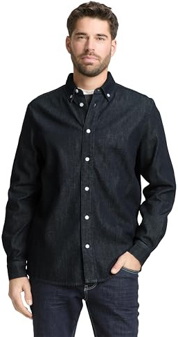 TOM TAILOR Herren Basic Jeanshemd