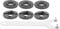 Homoyoyo 1 Set Adjustable Wrench Set for Angle Grinder with Nuts Professional Tool Compatible with Makita Models Includes Internal and External Flange Nuts Non Slip Handle for Easy Use