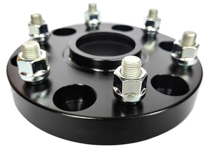 Spurverbreiterungen Für Toyota Für 4Runner Für Tacoma Für Hilux Vigo 2005-2024 2PCS Rad Spacer 6 Studs(Silver or Black 30mm)