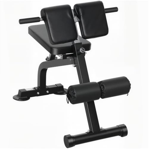 SPORTNOW Rückenstrecker, 5-in-1 Hyperextension Rückentrainer bis 150 kg | Multifunktionale Trainingsbank, für Ganzkörpertraining, Bauchtrainer Fitnessbank, bis 150 kg belastbar