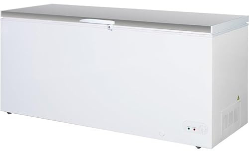 Commercial Chest Freezer 650L Stainless Steel Lid Large Capacity Deep Freezer 1805x750mm Energy Efficient Storage Freezer for Restaurant Catering Use
