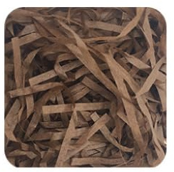 500g Ostergras - Dekogras Ostern, Raffia Dunkelbraun, Füllmaterial Geschenkbox,
