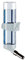 Ferplast Distributeur d'Eau pour Hamsters et Rongeurs FPI 4661 DRINKY, 150 cc, Adapté aux Cages grillagées, couleurs mélangées