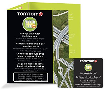 Tomtomt Prepaid Karte 12 Monate Kartenaktualisierung