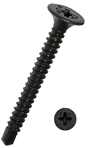 Dresselhaus 0/6540/091/3,5/25/ /01 Gipsplattenschrauben mit Bohr- spitze, Trompetenkopf-H , 3,5 x 25, phosphatiert, 1000 Stück