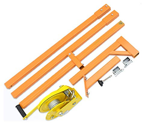 Accesorios cabestrante Manual de acero inoxidable, fuera de herramienta de elevación de la instalación, de la grúa, de plegado, de auto-bloqueo manual de cabrestante de montaje de aire acondicionado