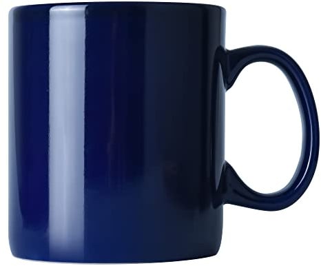 CAILIDE 29oz Extra Large Ceramic Coffee Mug with Handle for Office and Home (Blue)