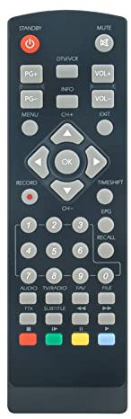 ALLIMITY Remplacer la Télécommande adaptée à Strong Receiver SRT 8112 8115 3001 5222 5202 5205 8202 5003 5303 5200 5301E 5203 8114 5300 5301 5302 8903 80