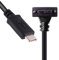 CY Cable 5Gbps USB-C Type-C Host to Micro USB3.0 Screw Mount 90 Degree Up Angled for Industrial Camera Storage