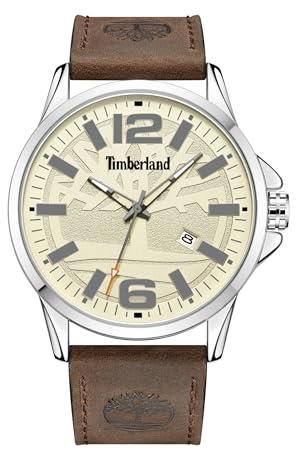 Timberland - Armbanduhr Date Bernardston - Quartz Uhrwerk - Gehäusebreite: 45.5 mm - Edelstahl
