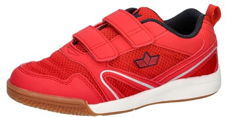 Lico Unisex Kinder Boulder V Hallenturnschuhe, Rot Marine, 39 EU