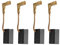 Escobillas de carbono para Makita GA4530R CB459 GA4534 GA5030 JS1000 PJ7000 TM3000C (4 unidades)