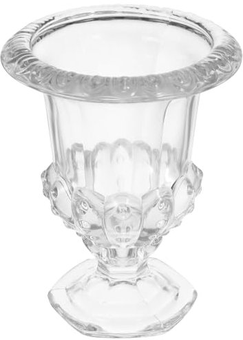HOLIDYOYO Elegante Blumenvase Aus Glas Dekorative Urnenvase Für Hochzeiten Heimdekoration Im Europäischen Stil