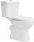 Inodoro Completo Con Bidet Para WC - Pack Con Sistema Antibacterias, Tapa Dura Extrafina Amortiguada y Salida Horizontal - Vater Baño