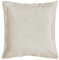 mokebo Sofakissen aus Cord 'Das Wölkchen', gemütliches & anschmiegsames Couchkissen oder Flatterkissen, auch als Dekokissen, Zierkissen oder Rückenkissen in Beige, 70x70x8 (B/H/T in cm)