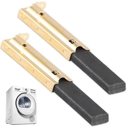 Wzhtuzi Lot de 2 balais de charbon pour machine à laver pour brosses en carbone, machine à laver, charbons moteur Gorenje pour machine à laver Gorenje