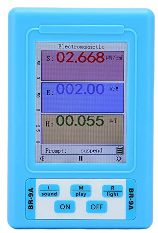 ABS-Detektor für elektromagnetische Strahlung, Dual-Purpose-EMF-Magnetfeldtester für das tägliche Leben