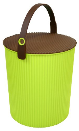 omnioutil grün pistazie Hachiman Eimer Müll Müll Multifunktions große 20 Liter Hocker Aufbewahrungsbox Spielzeug Box