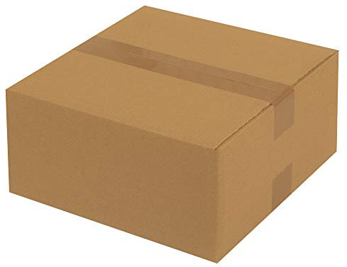 MyPack 50x Faltkartons Verpackungen Schachtel Kisten 1-wellig 300 x 300 x 150 mm