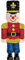 Amscan International 241911 tinseltinsel Nussknacker 3D