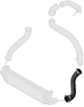 Borg & Beck BTH1296 Turbo Hose To Fit Ford Focus 1 6TDCI 04-