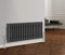 NRG 300 x 830mm Traditional Anthracite Horizontal Cast Iron Style Radiator Triple Panel