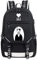 WANHONGYUE Undertale Spiel Cosplay Rucksack Schultasche Laptop Backpack mit USB-Ladeanschluss Schwarz / 23
