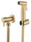 Bidet-WC-Armaturensatz aus Edelstahl-SUS304 Spritzpistole Bidet Sprayer Set gebürstet Gold Eckventil Spritzpistole