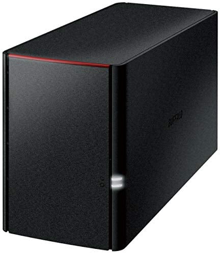 BUFFALO LinkStation 220 12TB 2-Bay NAS Network Attached Storage with HDD Hard Drives Included NAS Storage that Works as Home Cloud or Network Storage Device for Home