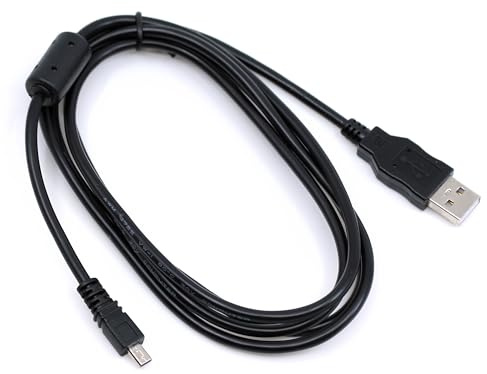 USB Ladekabel 1,5m für Panasonic Lumix DMC-FZ48 DMC-FZ5 DMC-FZ62 mungoo | USB, 1,5m Datenkabel, für Lumix DMC-FZ48/FZ5/FZ62/FZ7/FZ8/G1/G10/G2/G3, mungoo