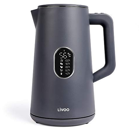 Bouilloire digitale, 5 sélections de température, 1.5L