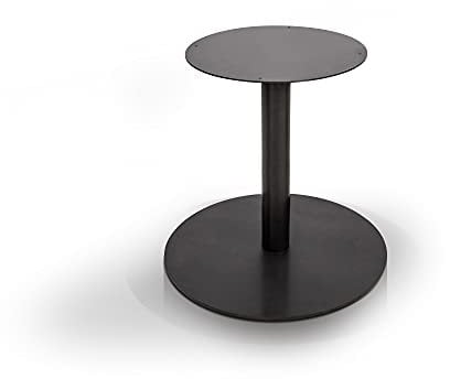 moebel-eins Tischgestell für Gastro Bartisch rund, Material Stahl, schwarz