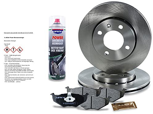 BESTPRICE BESTPRICE Bremsenset Vorderachse inkl. Bremsscheiben Belüftet Ø 239 mm + Bremsbeläge vorne, Kompatibel mit SEAT AROSA (6H1), VW LUPO, POLO (6N2) (6N1) (6V2)