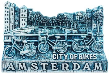 3D Amsterdam Holland Kühlschrankmagnet Reise Souvenir Kühlschrank Magnet Aufkleber Handbemalt Handwerk