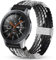 HUZU Armband für Samsung Galaxy Watch 3 45mm, 22mm Nylon Geflochtenes Uhrenarmband für Samsung Galaxy Watch 46mm/Gear S3 Frontier/Classic, Einstellbares Ersatz band für Huawei GT 46mm