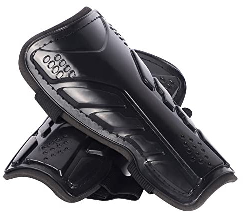 Parastinchi da Calcio Con 4 Cinghie per Bambini, Equipaggiamento Protettivo per Ragazzi Ragazze di 3-15 Anni, Comodi e Traspiranti