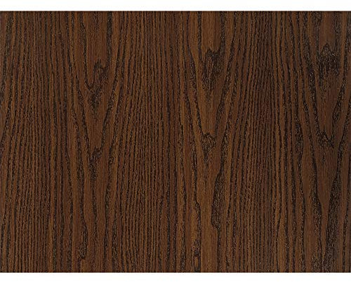 DecoMeister Papel Adhesivo Efecto Madera Roble Natural Oscuro Lámina Autoadhesiva Para Muebles Vinilo Decorativo Para Forrar Pegatina Para Cocina Mesa Encimera Pared Armario En Rollo 90 x 50 cm
