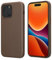 kalibri Hülle kompatibel mit Apple iPhone 14 Pro Max Hülle - Premium Handyhülle mit TPU Bumper kompatibel mit MagSafe - Strukturierte Oberfläche - Taupe