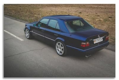YTNSA Vintage-Sportwagen-Poster, E60, AMG, Rennwagen-Poster, dekorative Malerei, Leinwand, Wandposter und Kunstdruck, moderne Familienschlafzimmer-Dekoration, Poster, 50 x 75 cm