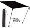 DNCG Parasol de Plage Portable, Parasol de Plage résistant | Parasol de Plage de Voyage avec rétractable, Parasol de Plage léger, tentes de Jardin pour Camping, pêche, avve, Noir, riferimento