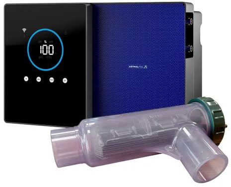 Astralpool Clear Connect Scalable 40 G/h Up To 180m³ Salt Water Chlorinator System One Size