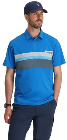 Spyder Links SS TECH Polo, Men's, Cobalt, XXL