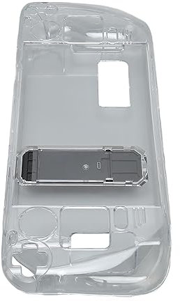Clear Kickstand Protective Case für Steam Deck Stoßdämpfung PC Stand Game Console